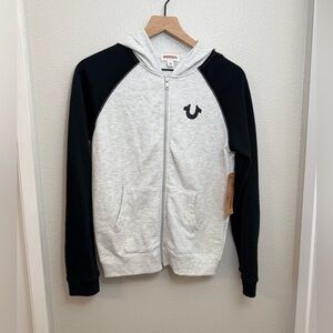NEW True Religion Zip-up Star Hoodie Medium NWT